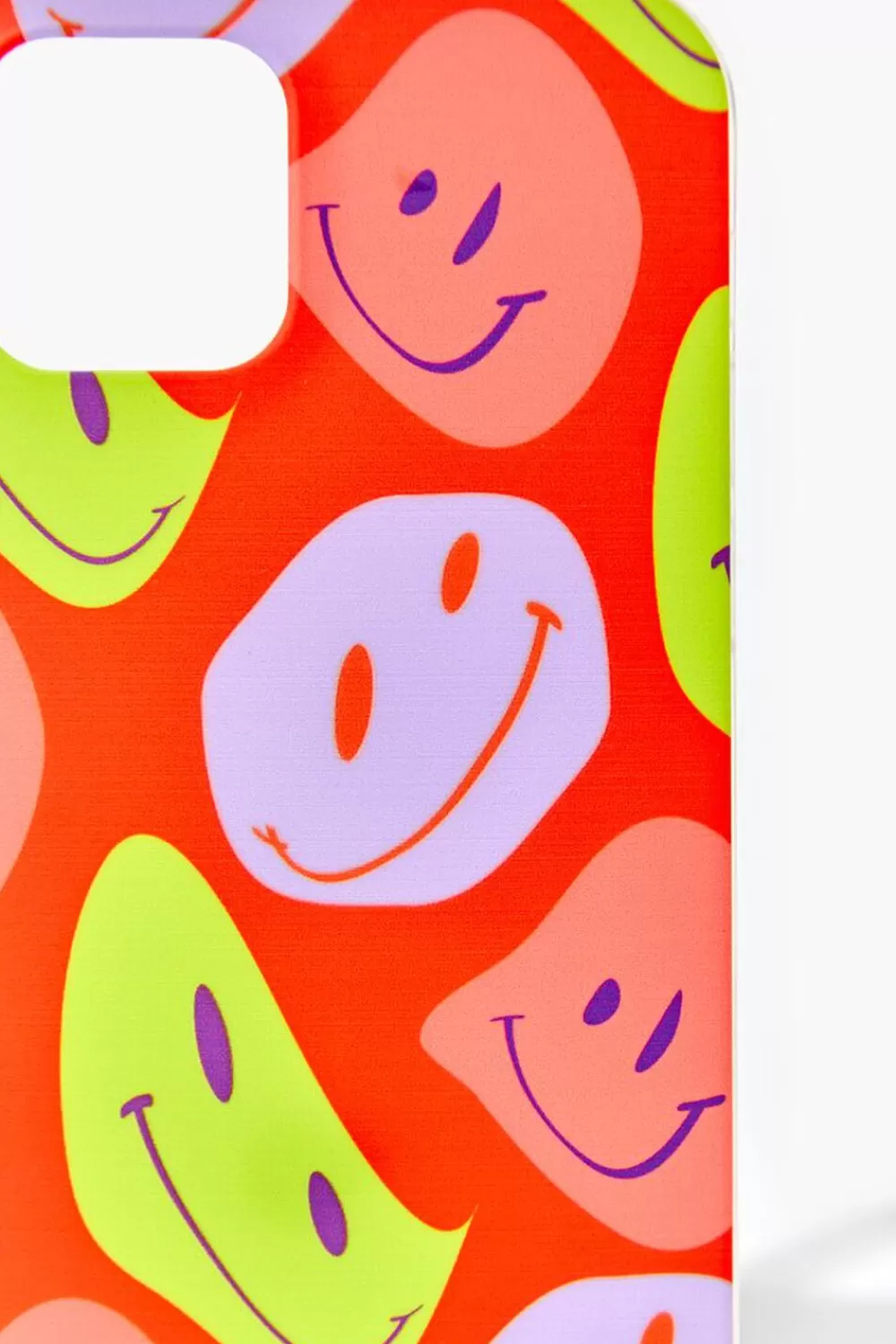 Electronics + Accessories>Forever 21 Abstract Happy Face Case For Iphone 12 Pink/Multi