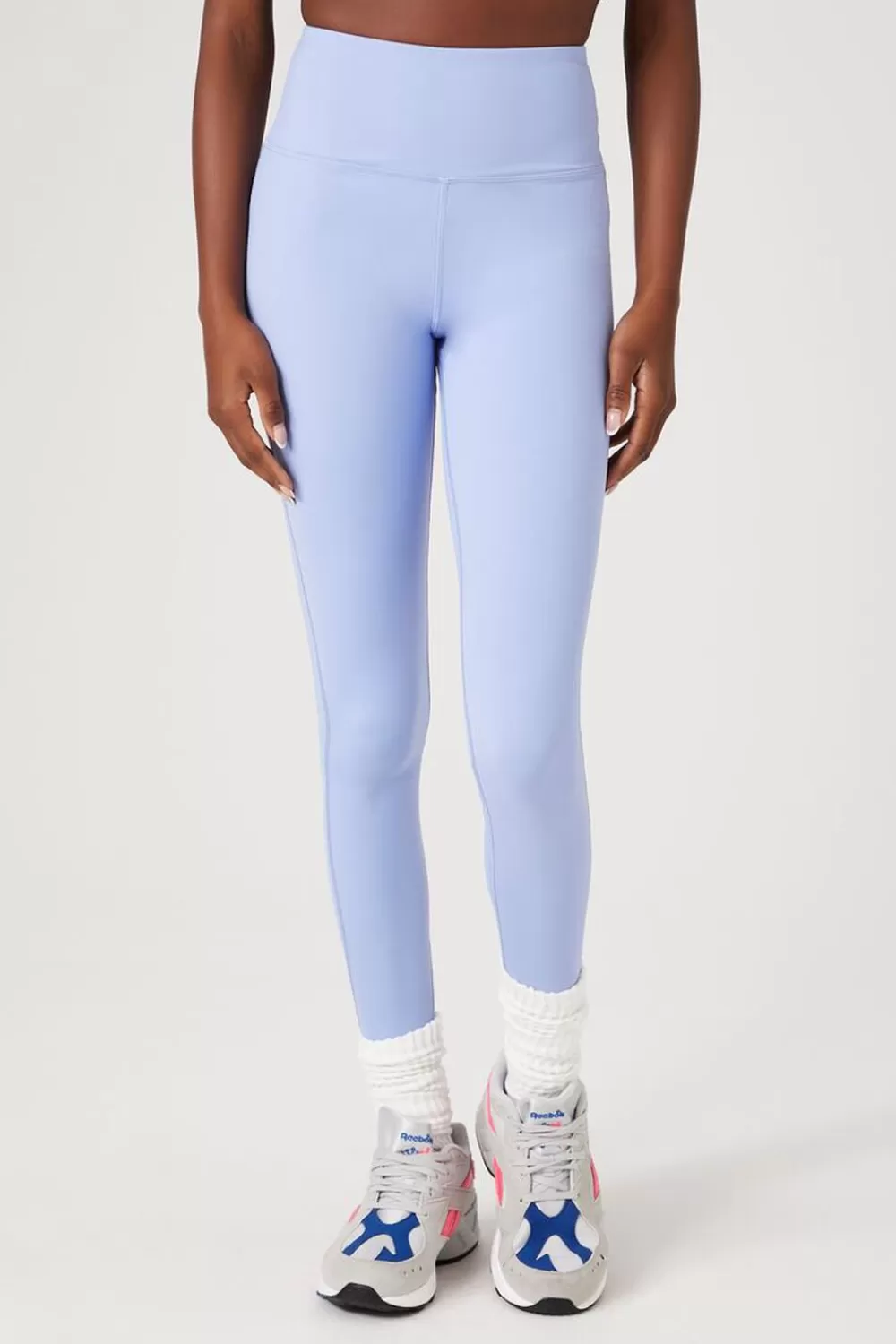 Matching Sets>Forever 21 Active High-Rise Leggings Blue Moon