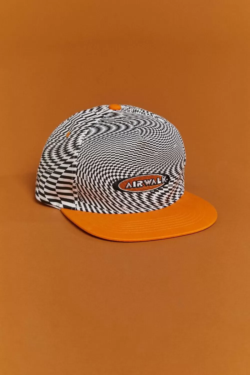 Hats + Beanies>Forever 21 Airwalk Checkered Baseball Cap Black/Multi