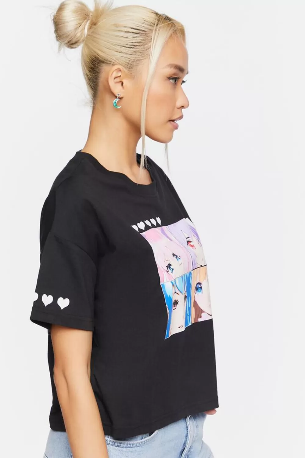 Forever 21 Anime Character Graphic Tee | Women Tops