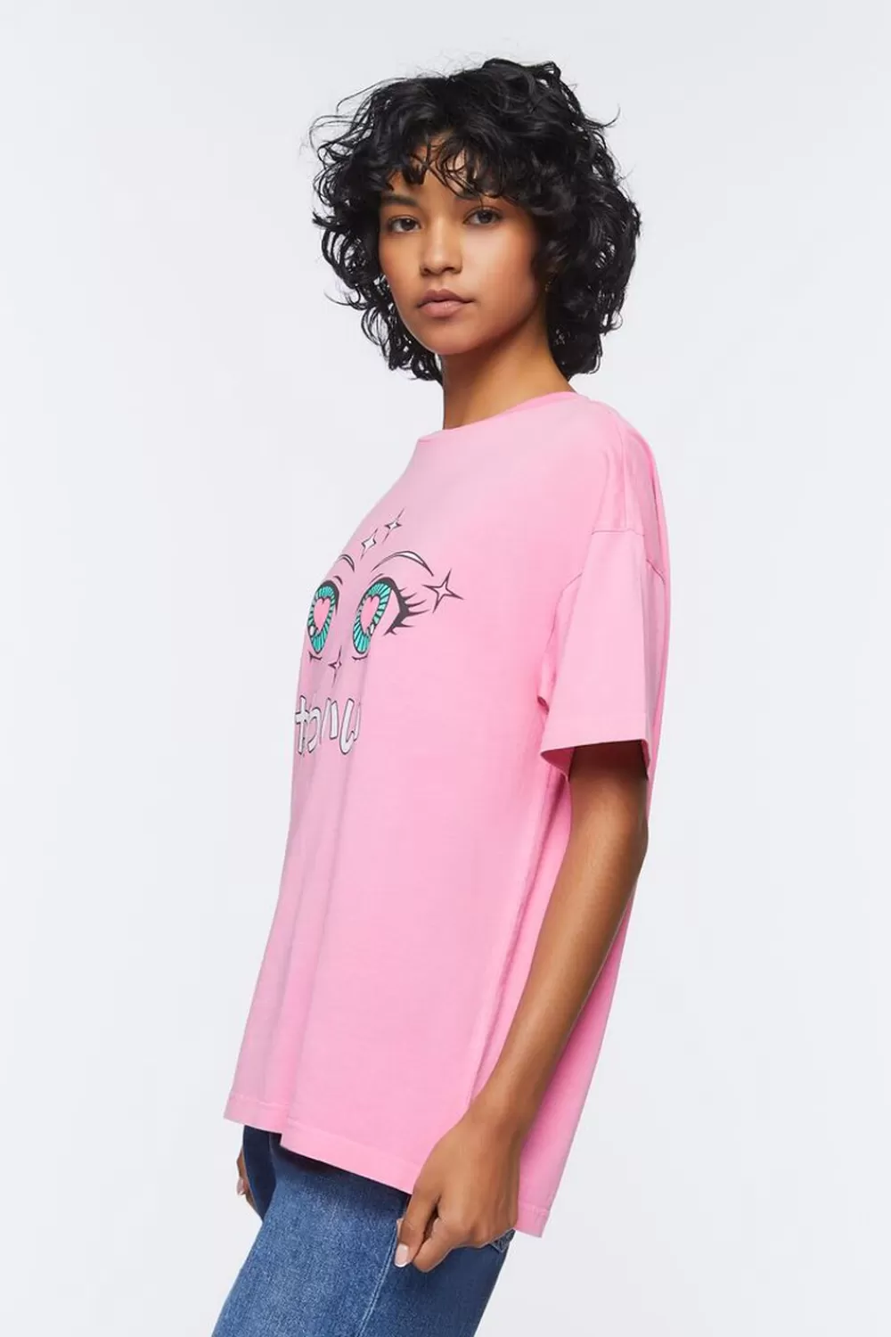 Forever 21 Anime Heart Eyes Tee | Women Tops