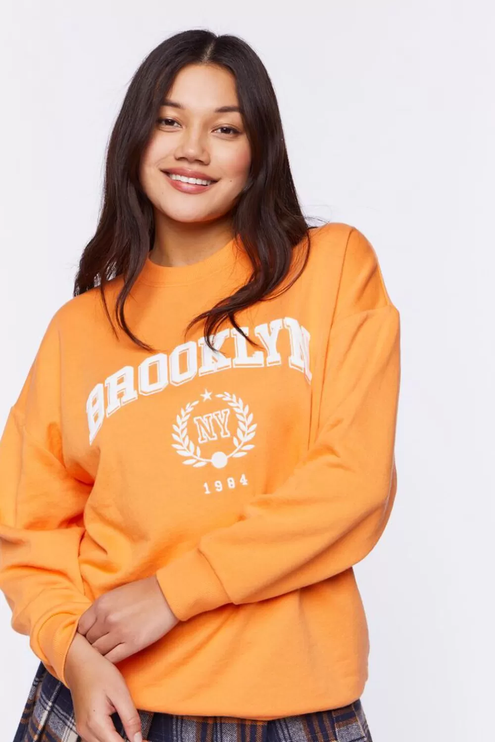 Forever 21 Brooklyn Graphic Pullover | Women Tops