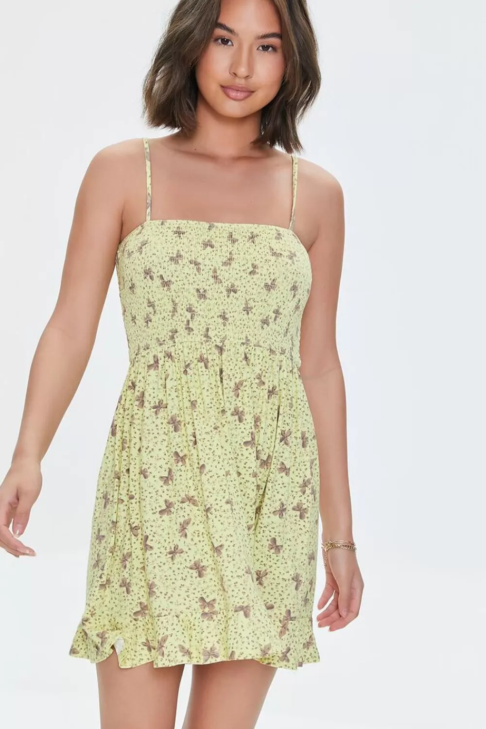 Forever 21 Butterfly Ditsy Floral Cami Dress | Women Dresses