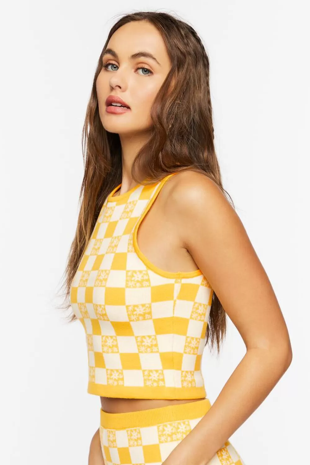 Forever 21 Checkered Sweater Vest | Women Tops