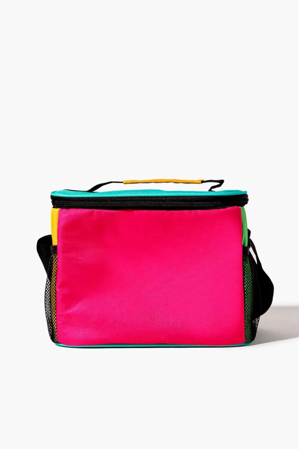 Home Decorate>Forever 21 Colorblock Lunch Bag Pink/Multi