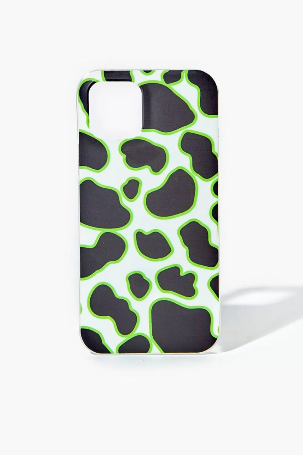 Electronics + Accessories>Forever 21 Cow Print Case For Iphone 12 Green/Multi