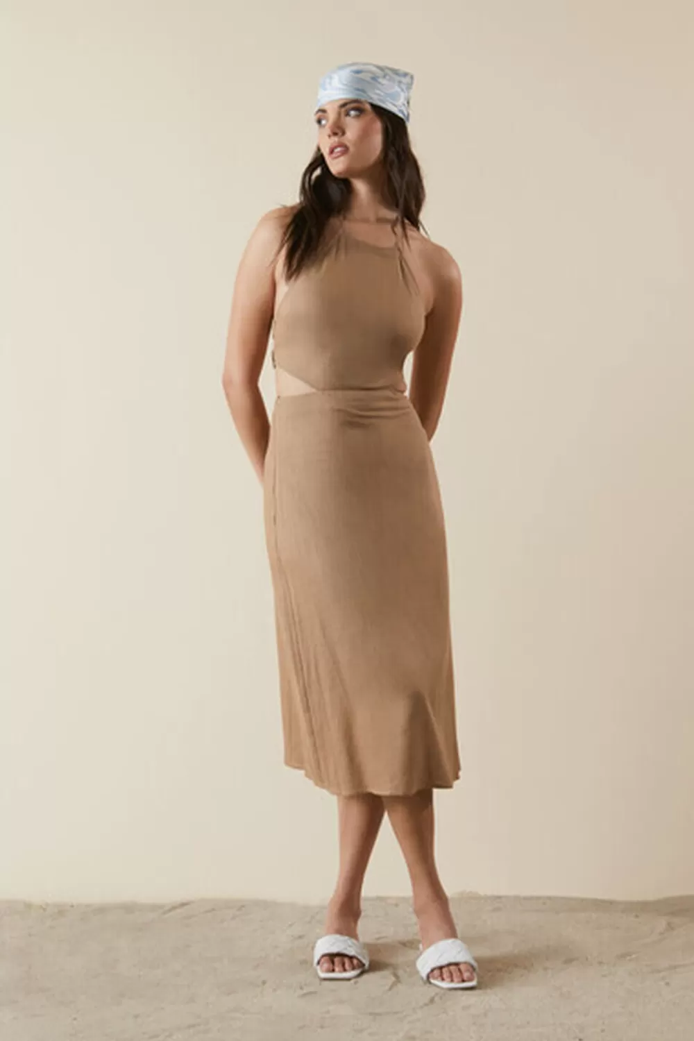 Forever 21 Cutout Self-Tie Halter Dress | Women Dresses