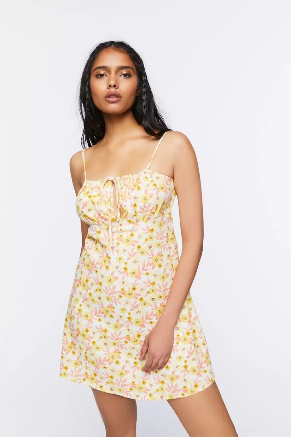 Forever 21 Floral Print Cami Mini Dress | Women Dresses