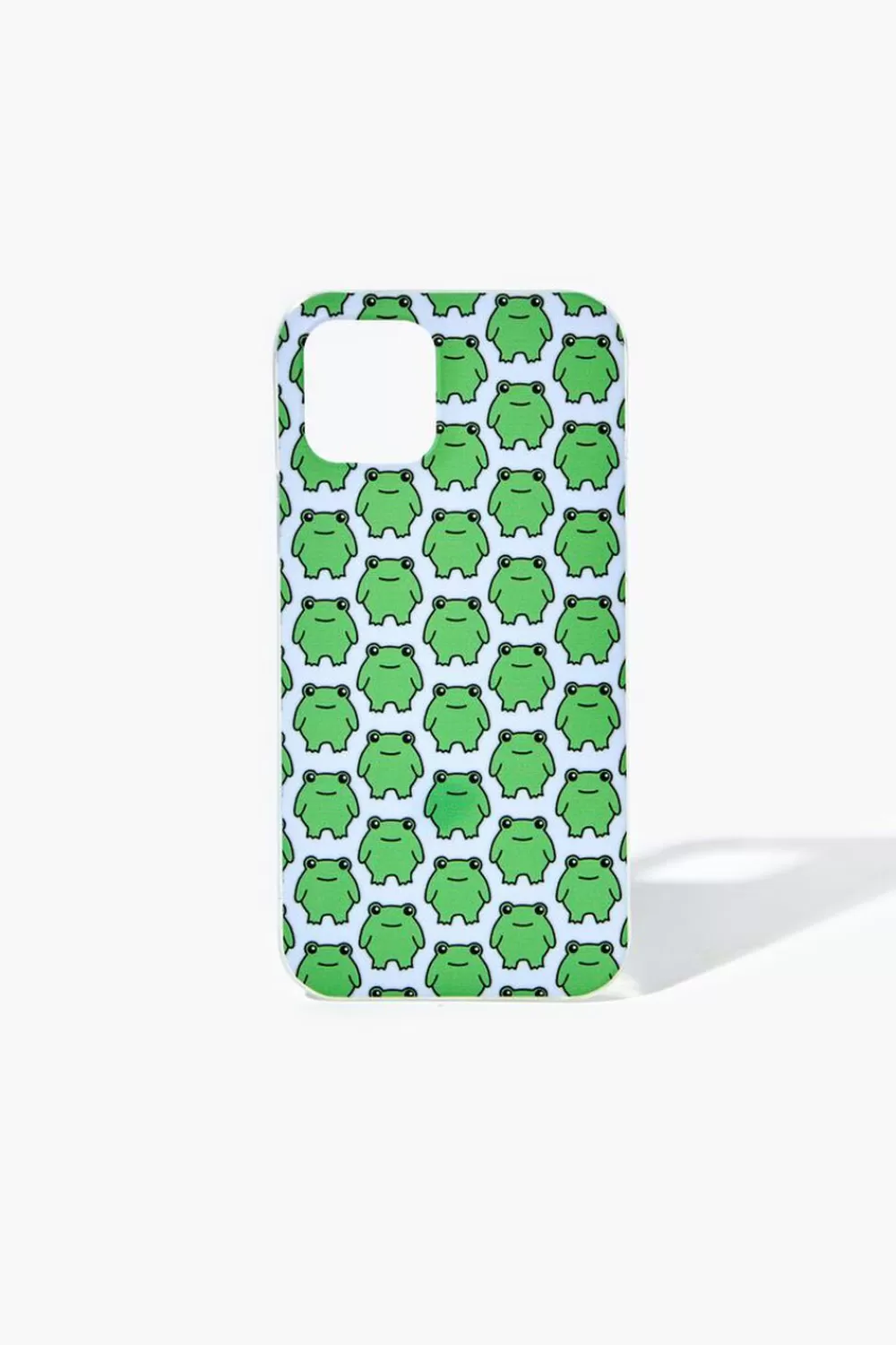 Electronics + Accessories>Forever 21 Frog Print Case For Iphone 12 Green