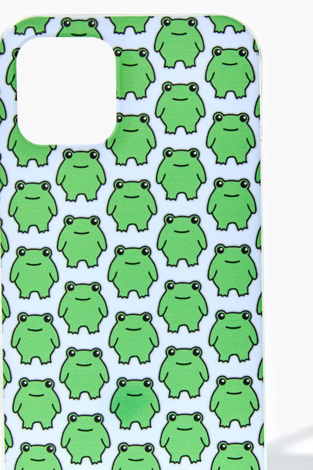 Electronics + Accessories>Forever 21 Frog Print Case For Iphone 12 Green