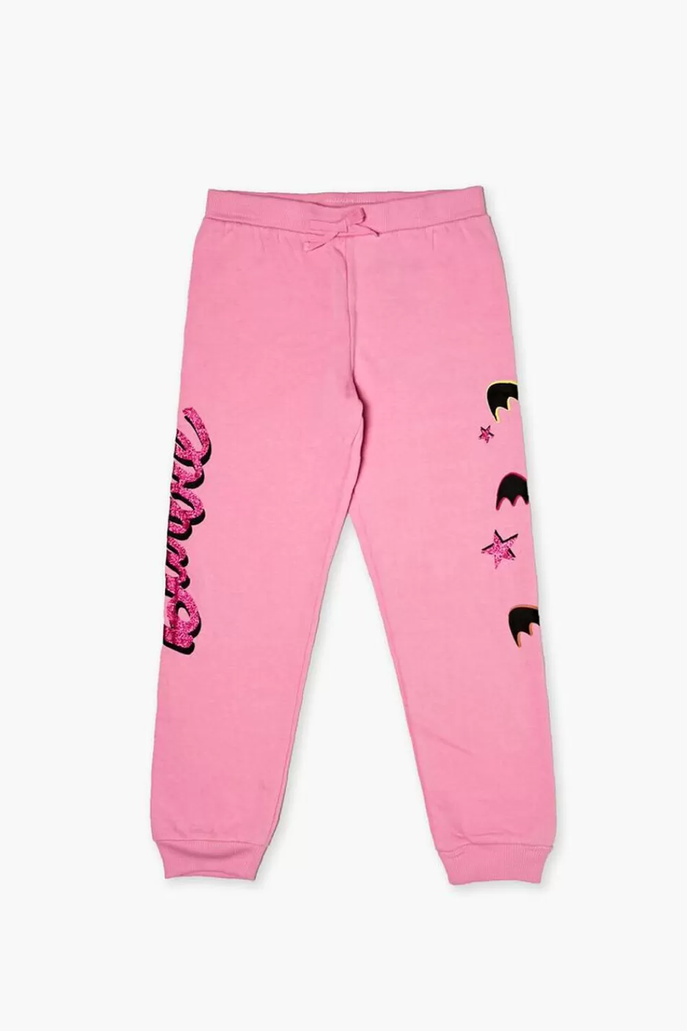 Bottoms>Forever 21 Girls Barbie Bat Graphic Joggers (Kids) Pink/Multi