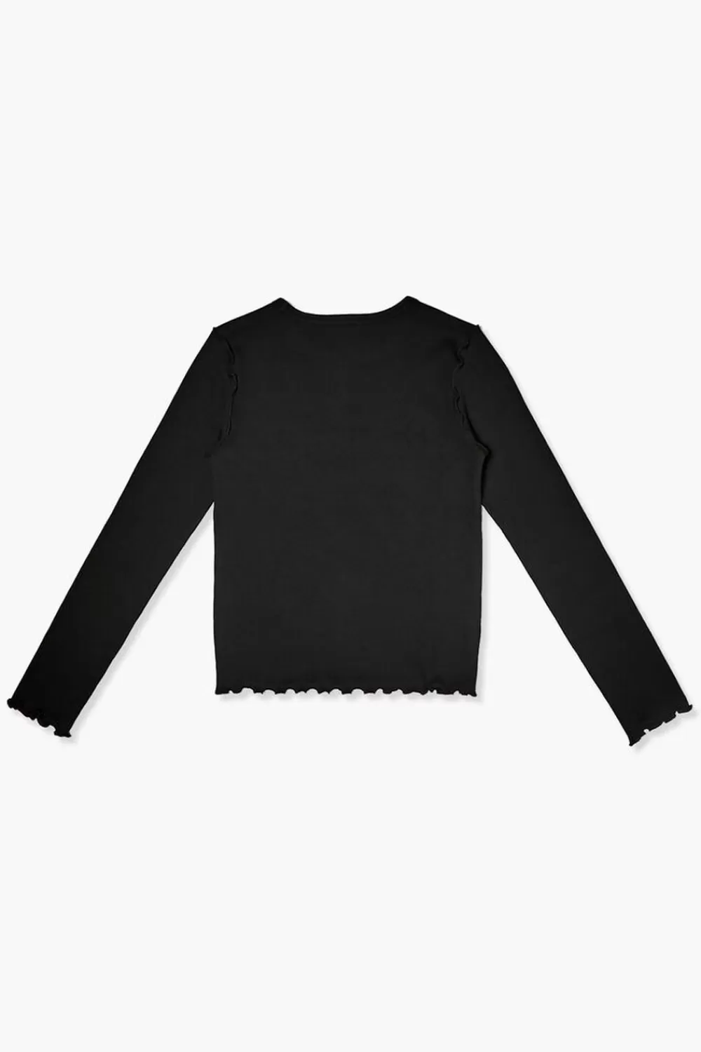 Tops>Forever 21 Girls Butterfly Graphic Top (Kids) Black/White