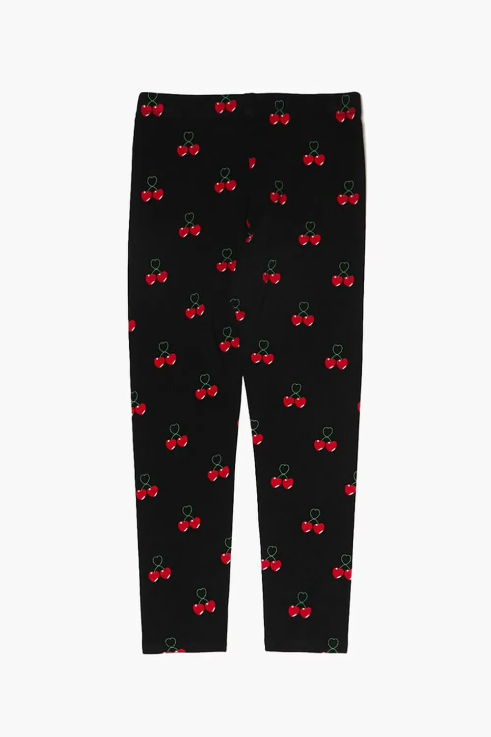 Bottoms>Forever 21 Girls Cherry Print Leggings (Kids) Black/Multi