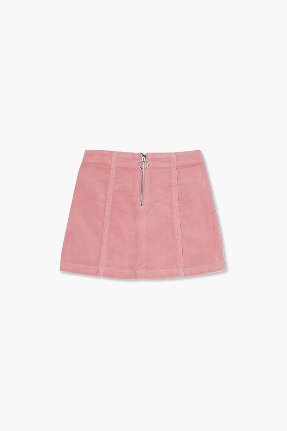 Bottoms>Forever 21 Girls Cotton Pull-Ring Skirt (Kids) Adobe Rose