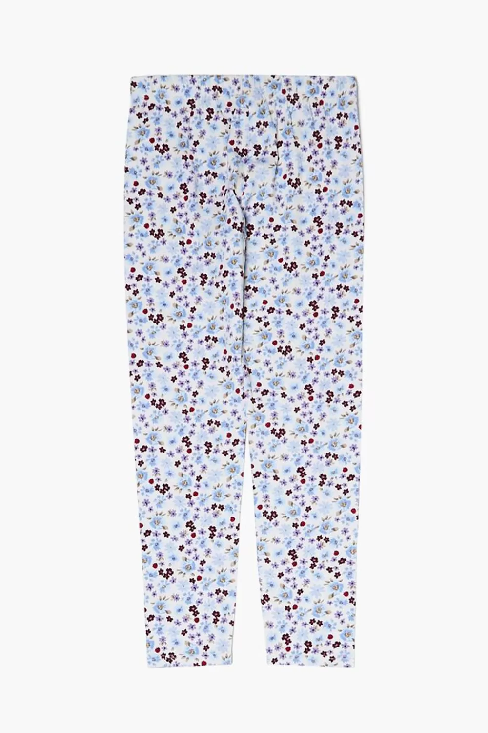 Bottoms>Forever 21 Girls Ditsy Floral Print Leggings (Kids) Cream/Multi