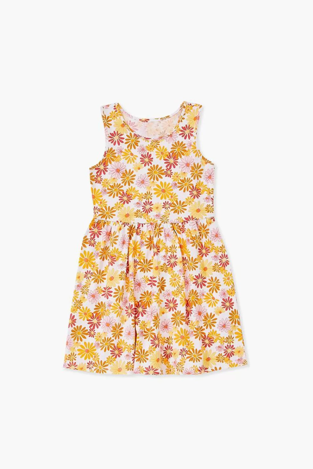 Dresses + Rompers>Forever 21 Girls Floral Print Dress (Kids) White/Multi