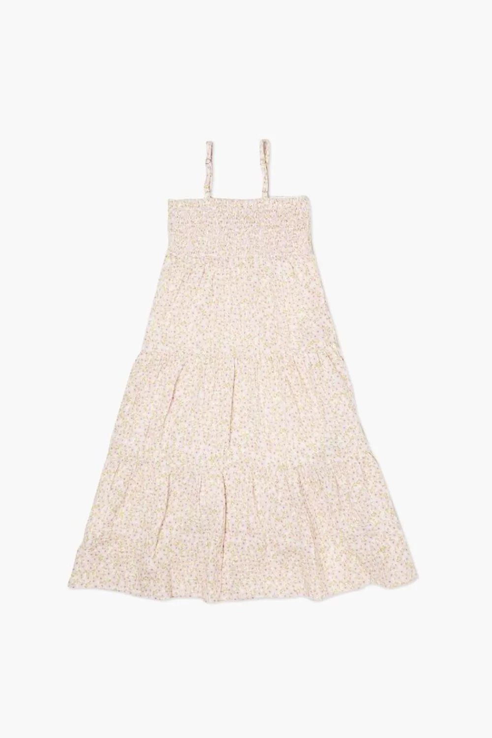 Dresses + Rompers>Forever 21 Girls Floral Print Dress (Kids) Cream/Multi