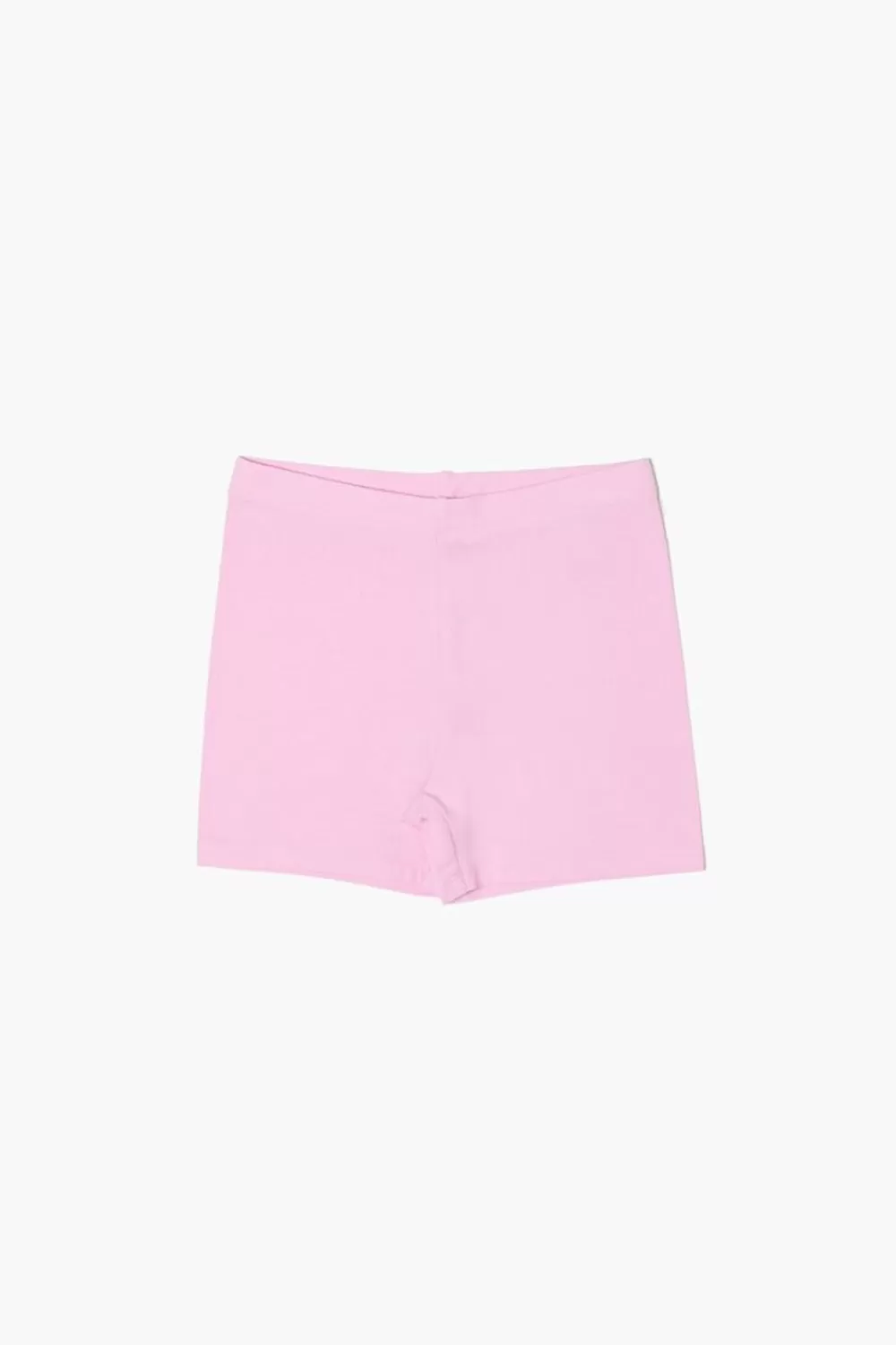 Bottoms>Forever 21 Girls Organically Grown Cotton Biker Shorts (Kids) Pink