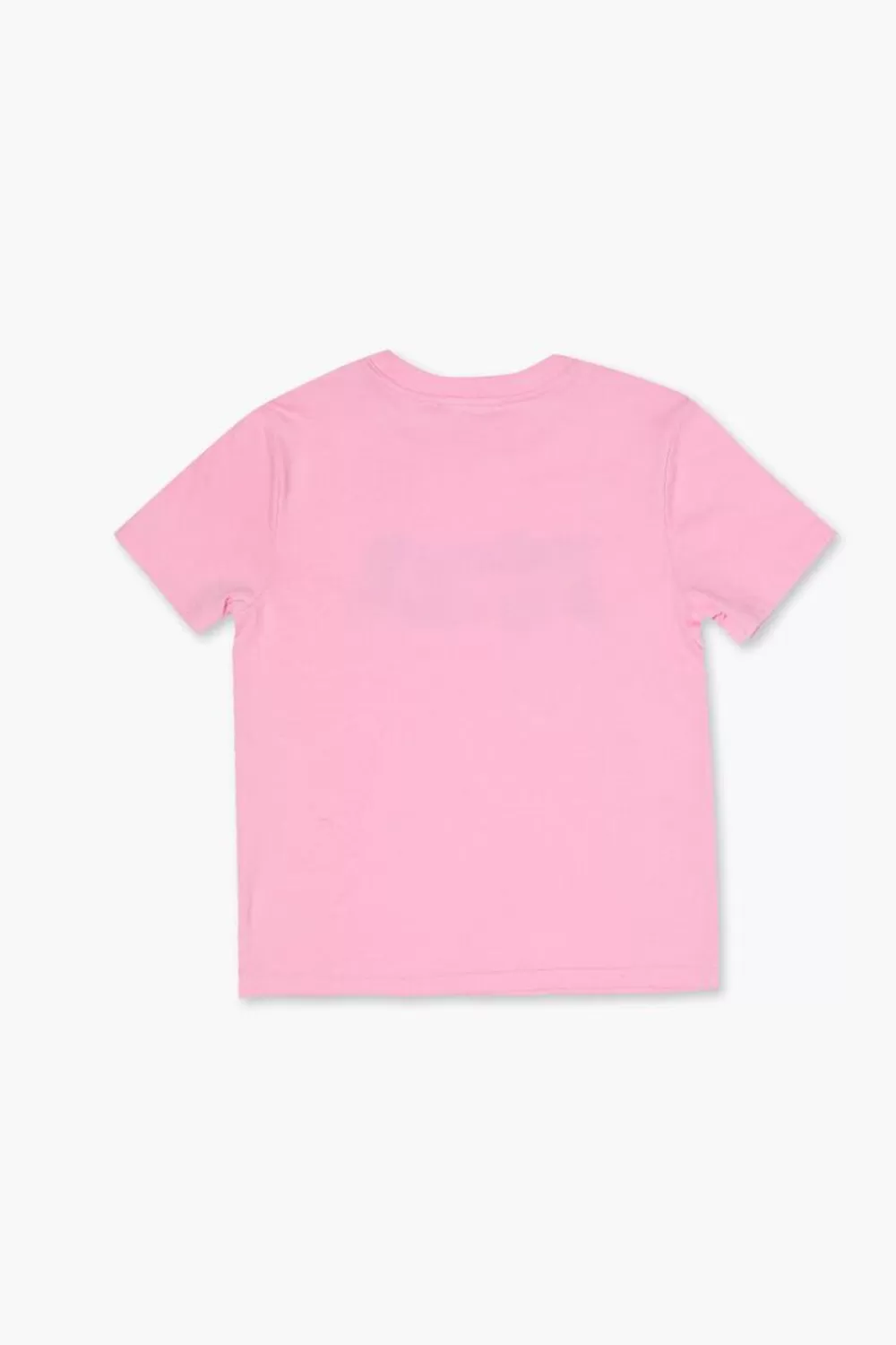 Tops>Forever 21 Girls Organically Grown Cotton Tee (Kids) Pink/Black