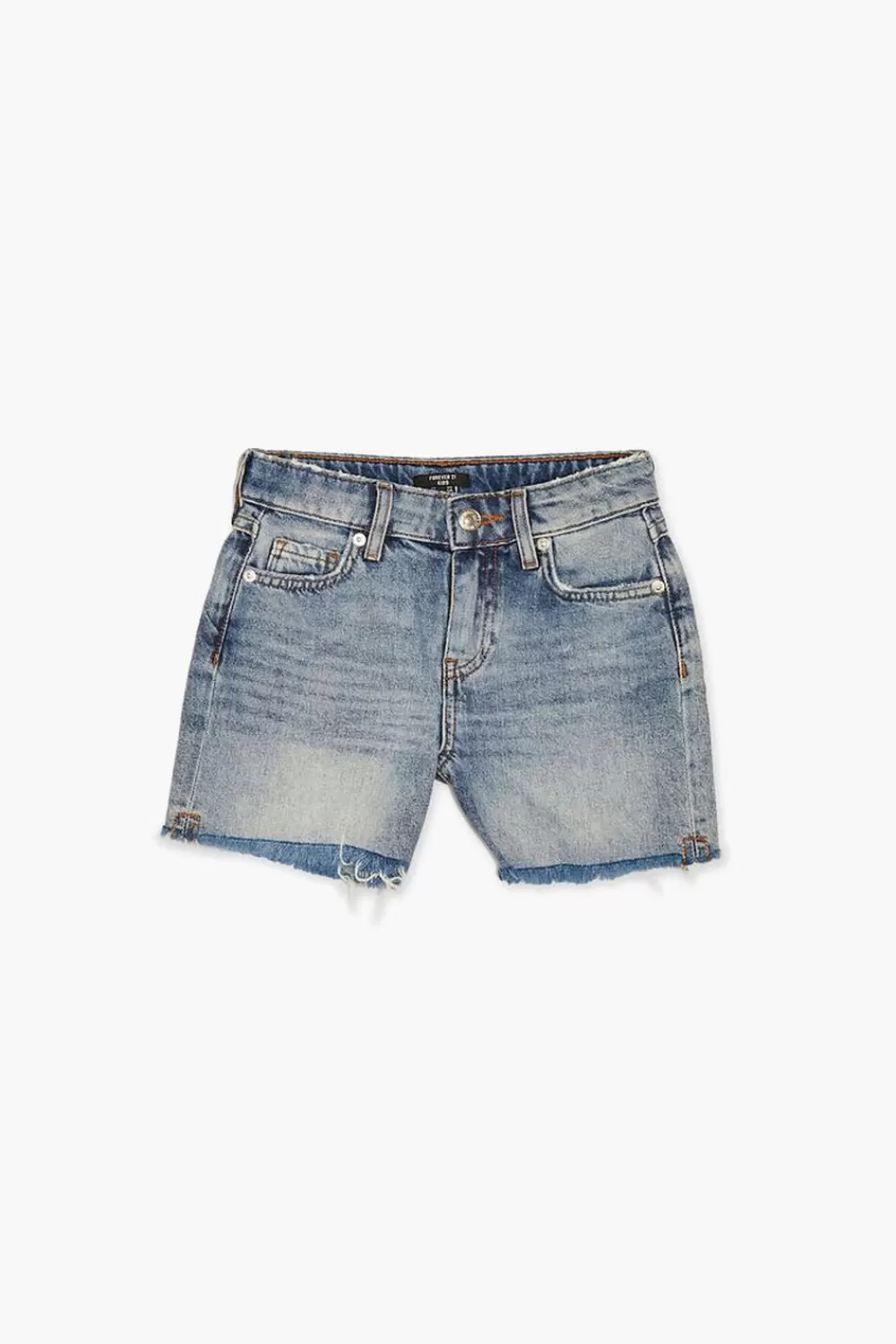 Bottoms>Forever 21 Girls Recycled Cotton Denim Shorts (Kids) Medium Denim