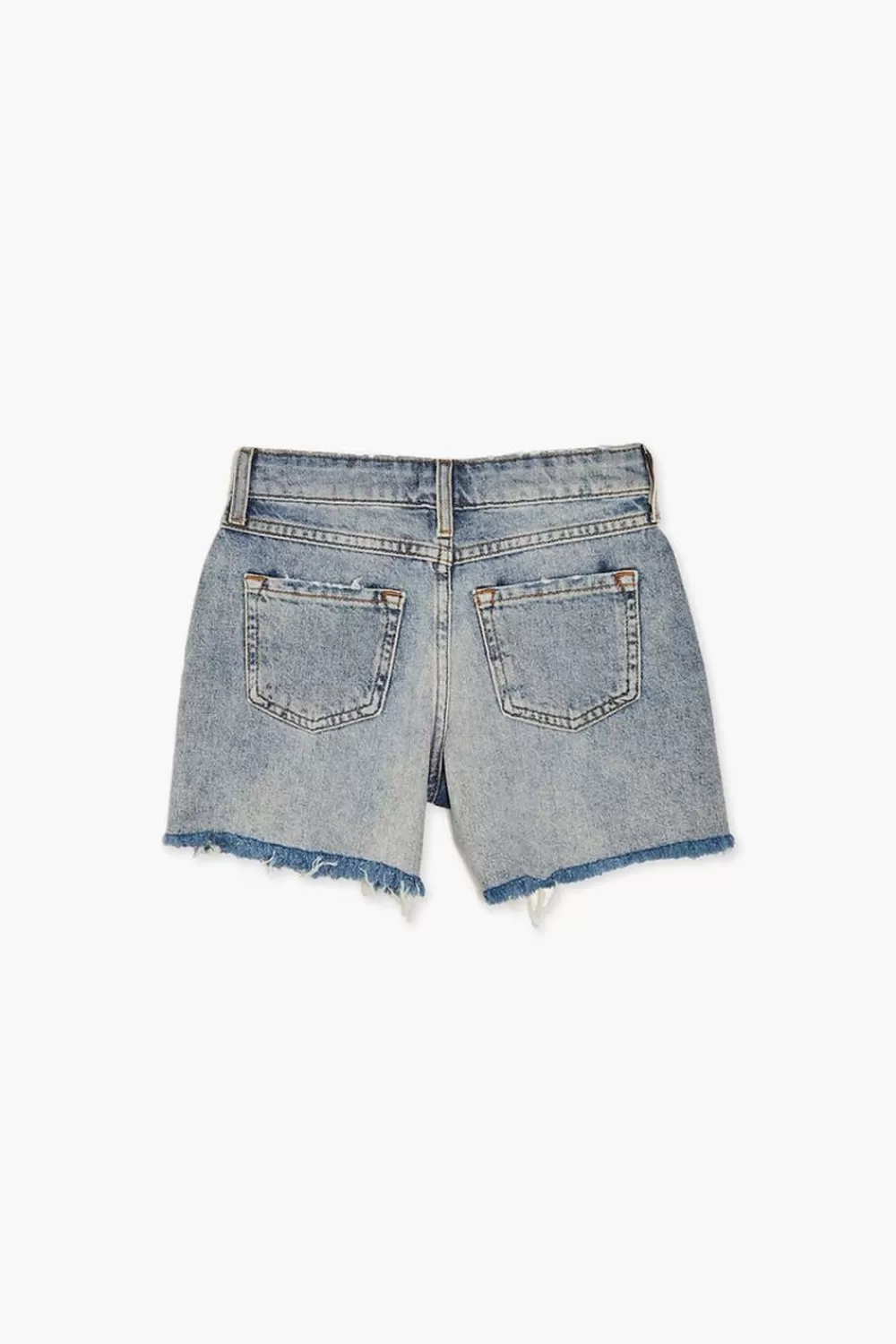 Bottoms>Forever 21 Girls Recycled Cotton Denim Shorts (Kids) Medium Denim