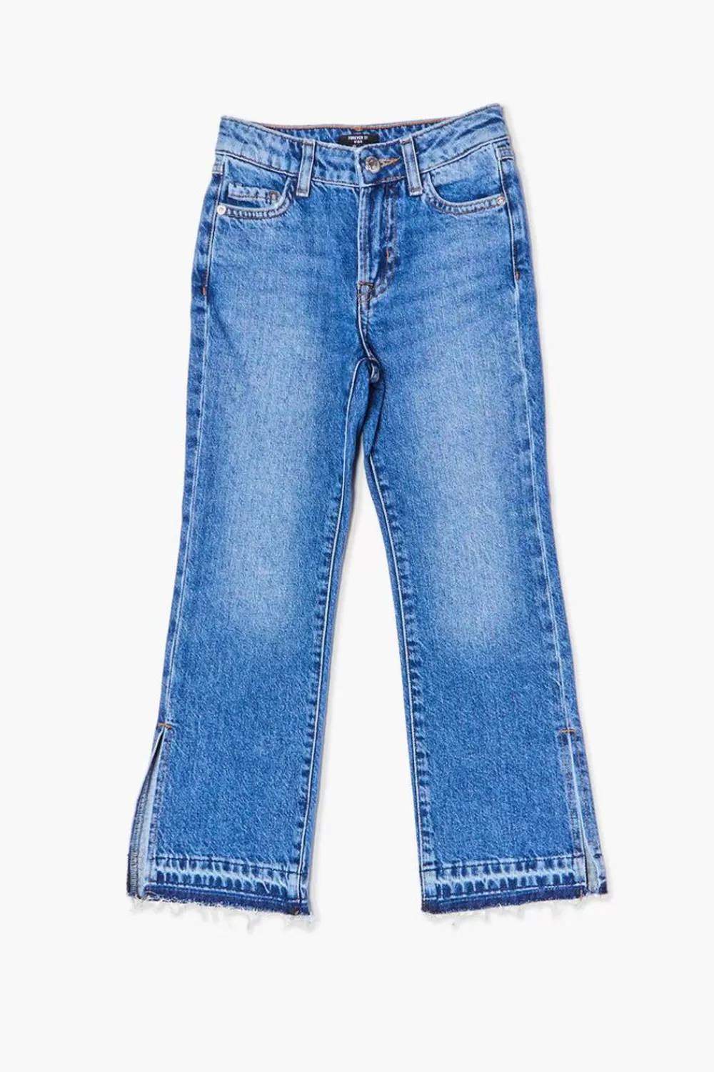 Bottoms>Forever 21 Girls Recycled Cotton Jeans (Kids) Light Denim