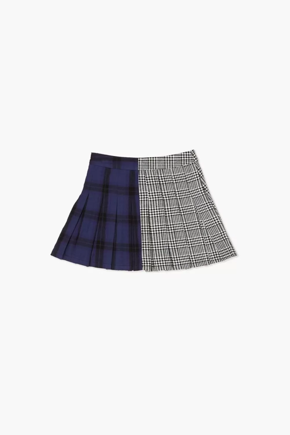 Bottoms>Forever 21 Girls Reworked Plaid Skirt (Kids) Black/Multi