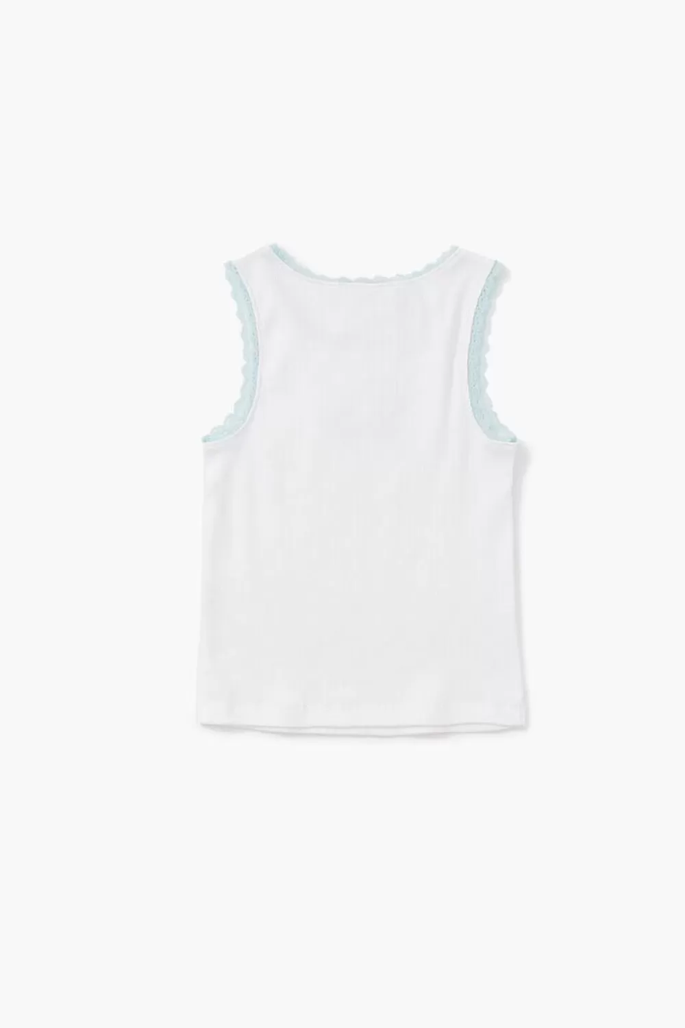 Tops>Forever 21 Girls Rhinestone Cherry Tank Top (Kids) White/Multi