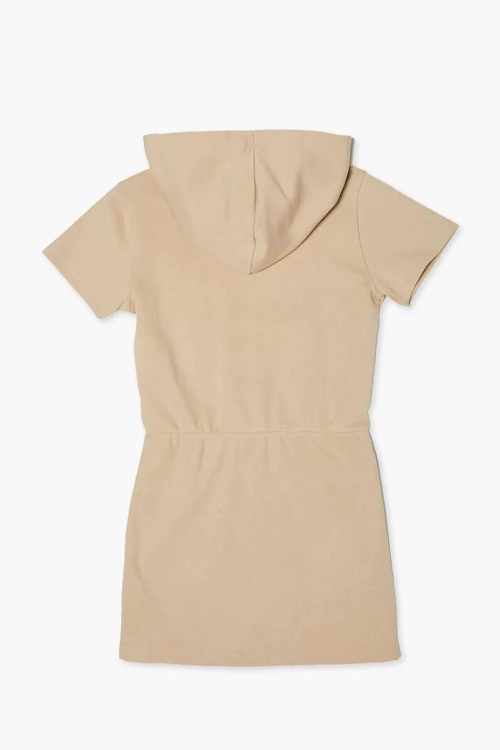 Dresses + Rompers>Forever 21 Girls Short-Sleeve Hoodie Dress (Kids) Tan