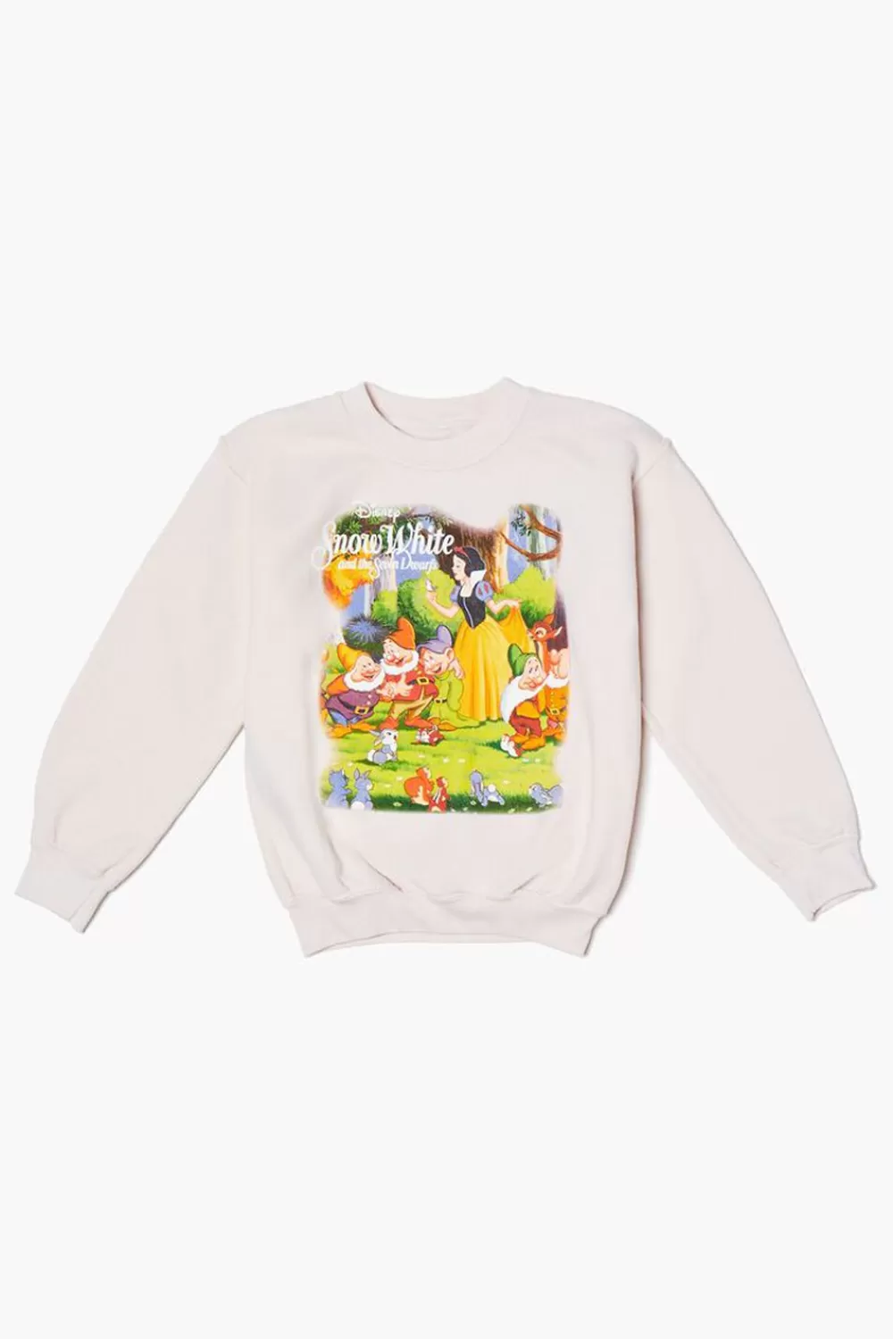 Tops>Forever 21 Girls Snow White Graphic Pullover (Kids) Vanilla/Multi