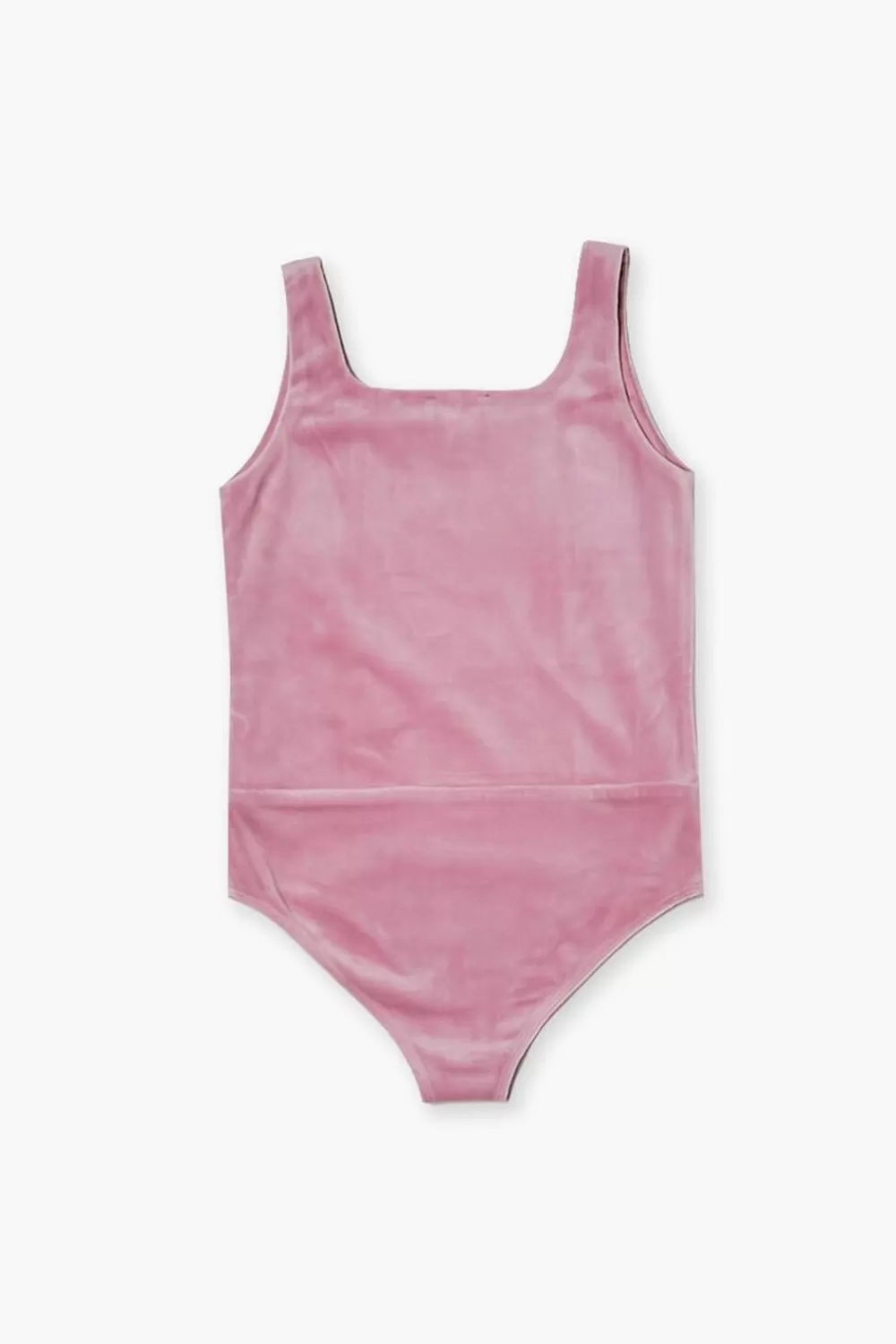 Tops>Forever 21 Girls Velvet Bodysuit (Kids) Mauve