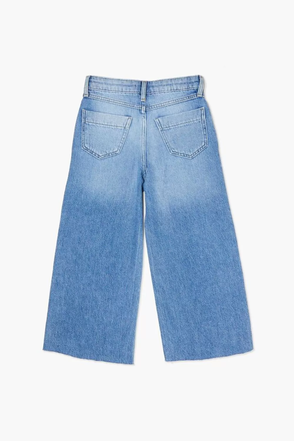 Bottoms>Forever 21 Girls Wide-Leg Jeans (Kids) Medium Denim