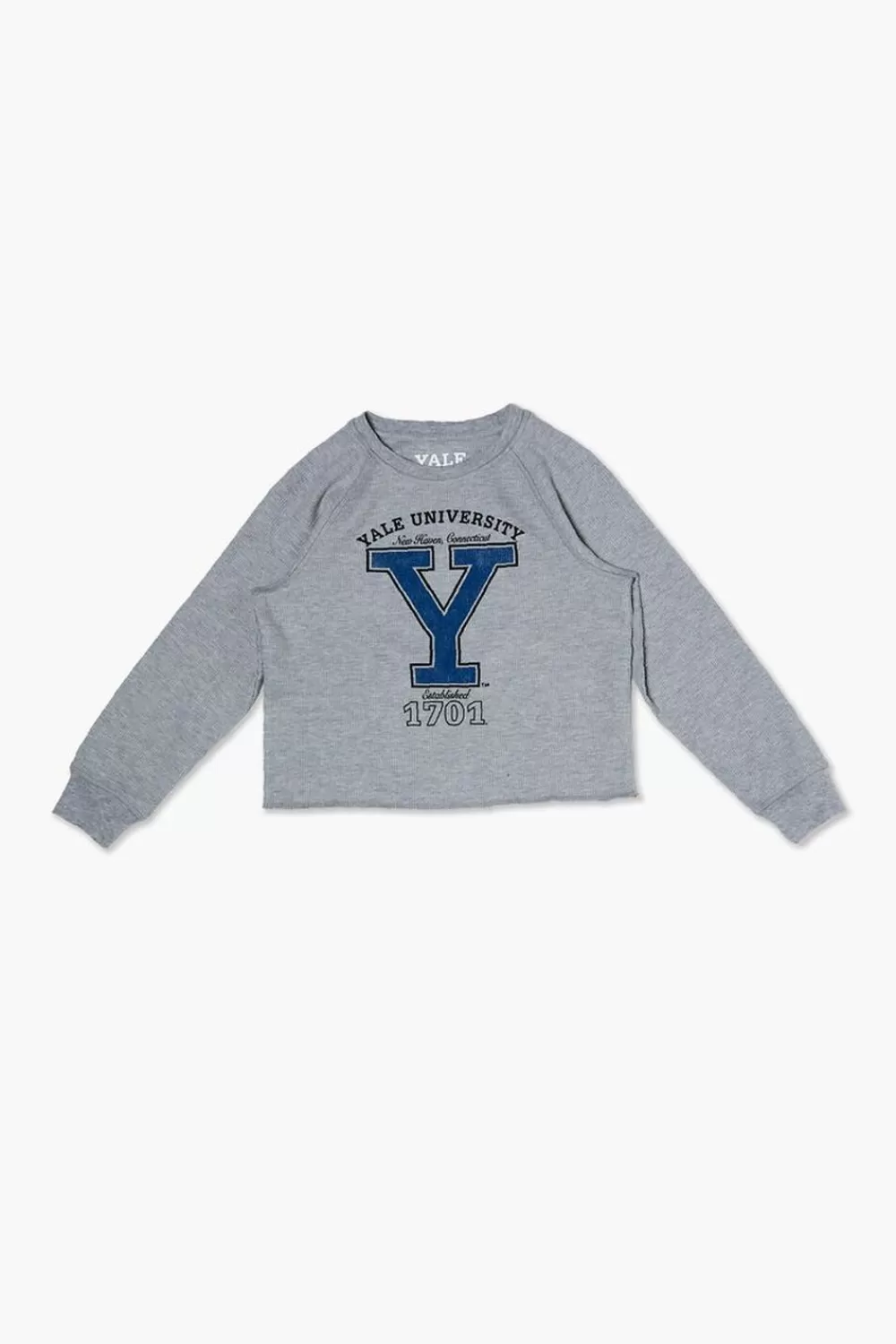 Tops>Forever 21 Girls Yale University Pullover (Kids) Grey/Multi