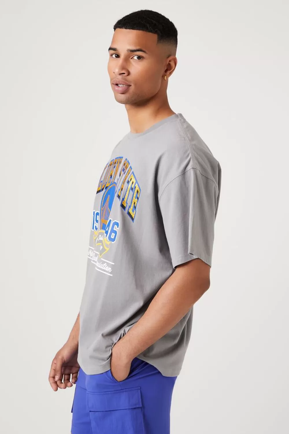Graphic Tees>Forever 21 Golden State Warriors Graphic Tee Grey/Multi