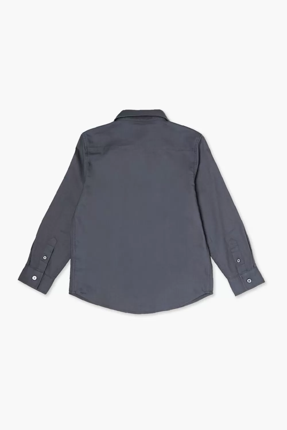 Tops>Forever 21 Kids Cotton Shirt (Girls + Boys) Charcoal