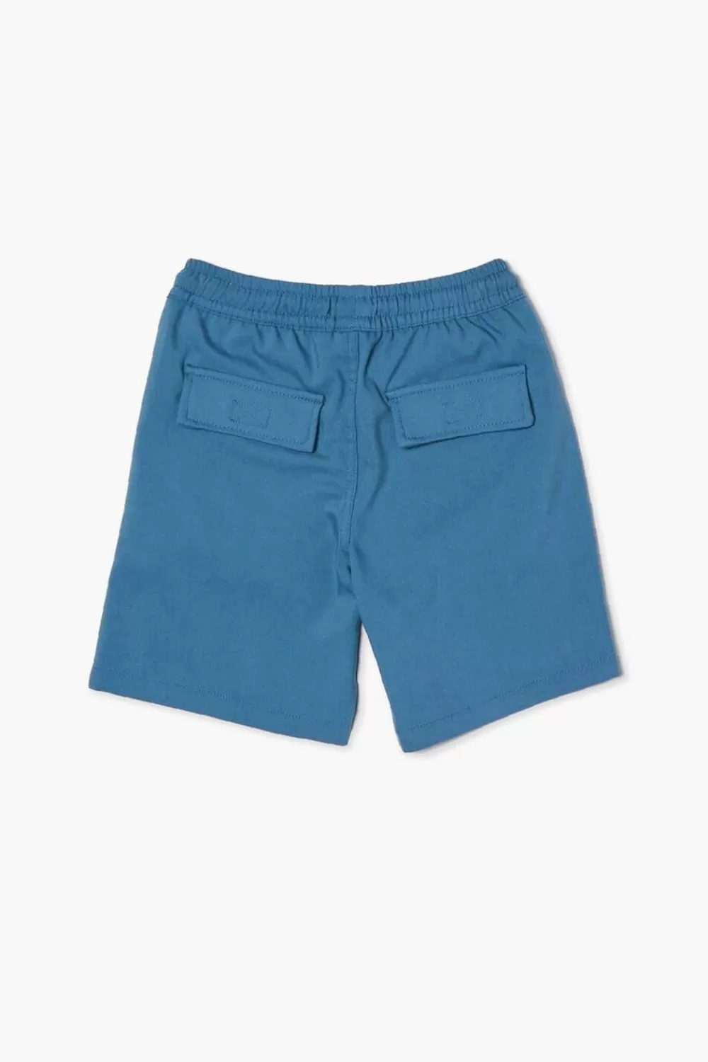 Bottoms>Forever 21 Kids Drawstring Cargo Shorts (Girls + Boys) Blue