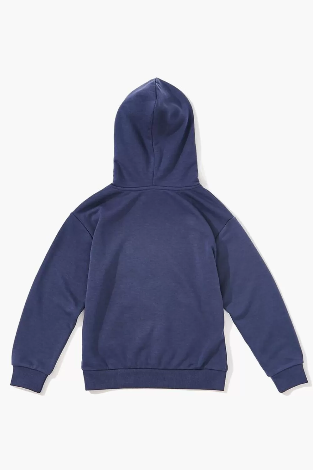 Tops>Forever 21 Kids Drop-Sleeve Hoodie (Girls + Boys) Indigo