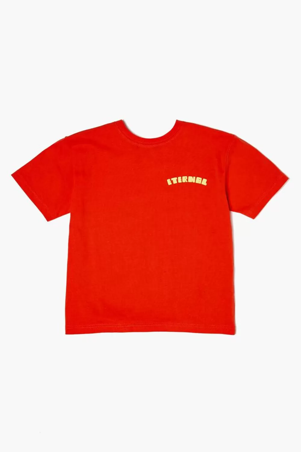 Tops>Forever 21 Kids Eternal Graphic Tee (Girls + Boys) Red/Multi