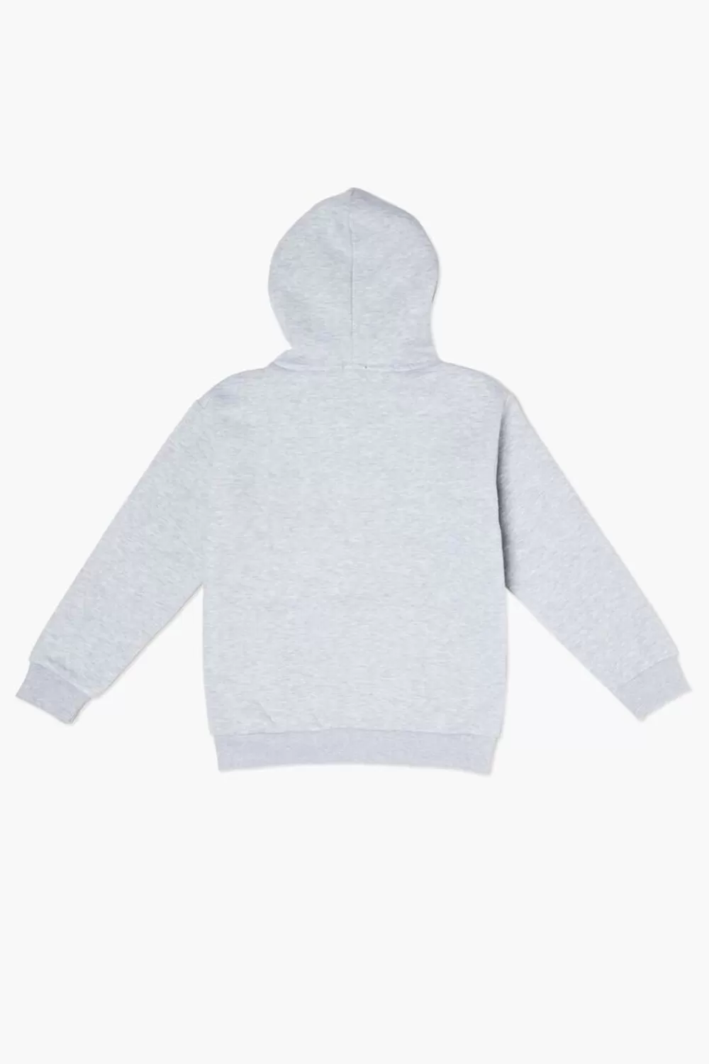 Tops>Forever 21 Kids Heathered Hoodie (Girls + Boys) Heather Grey