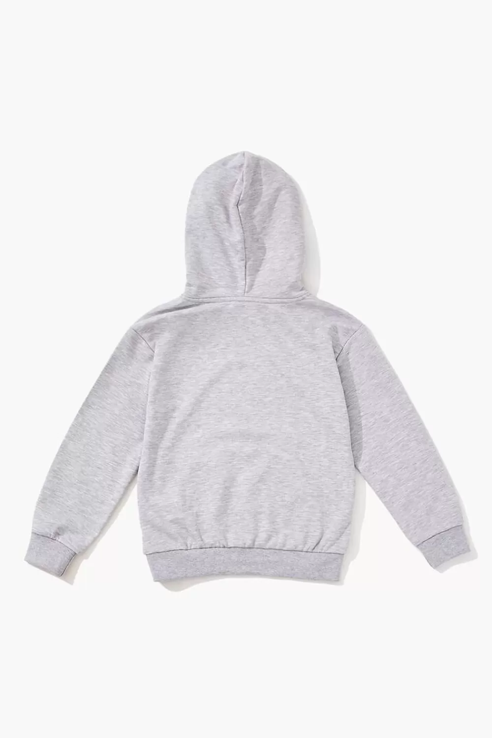 Tops>Forever 21 Kids Heathered Hoodie (Girls + Boys) Heather Grey