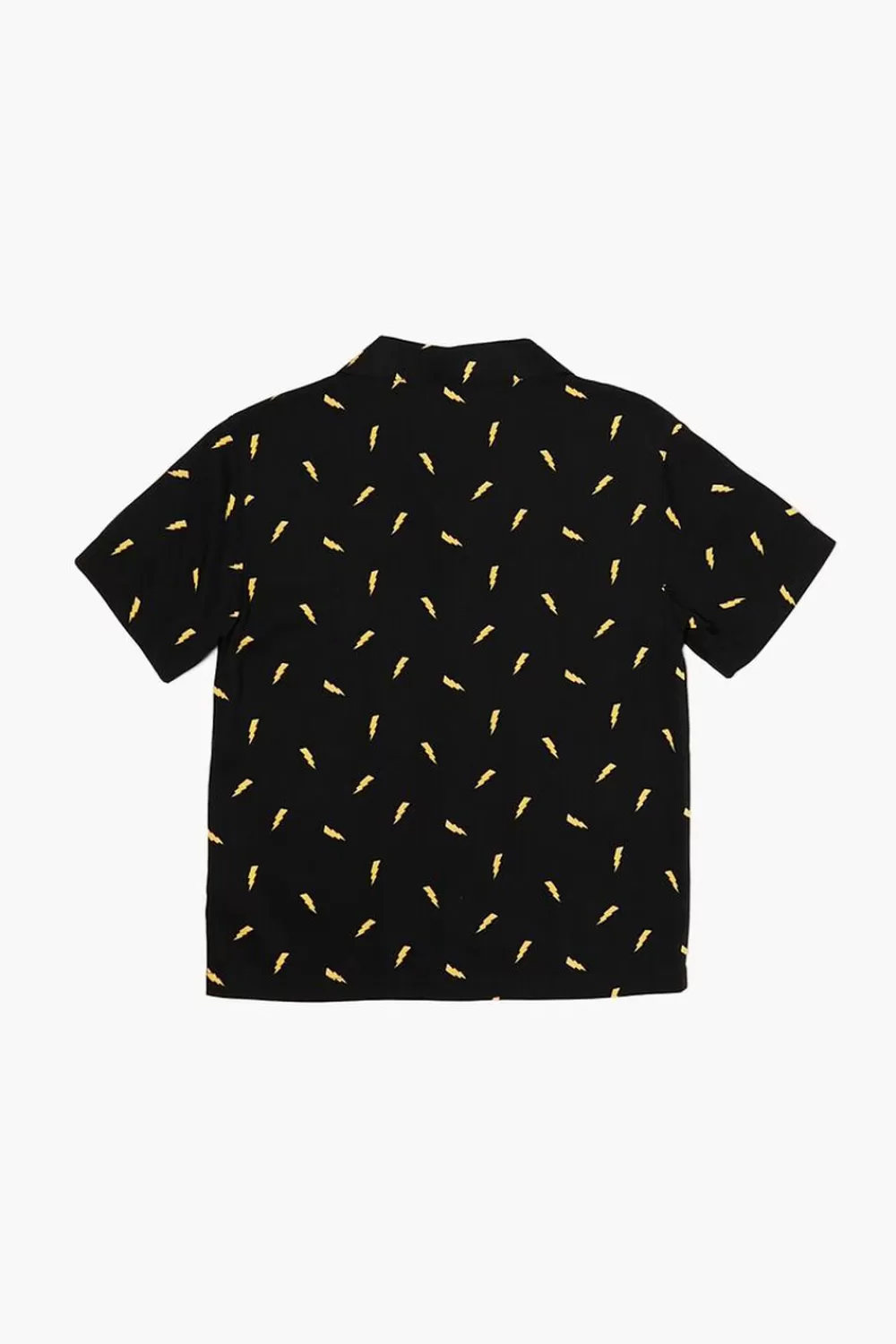Tops>Forever 21 Kids Lightning Bolt Print Shirt (Girls + Boys) Black/Multi