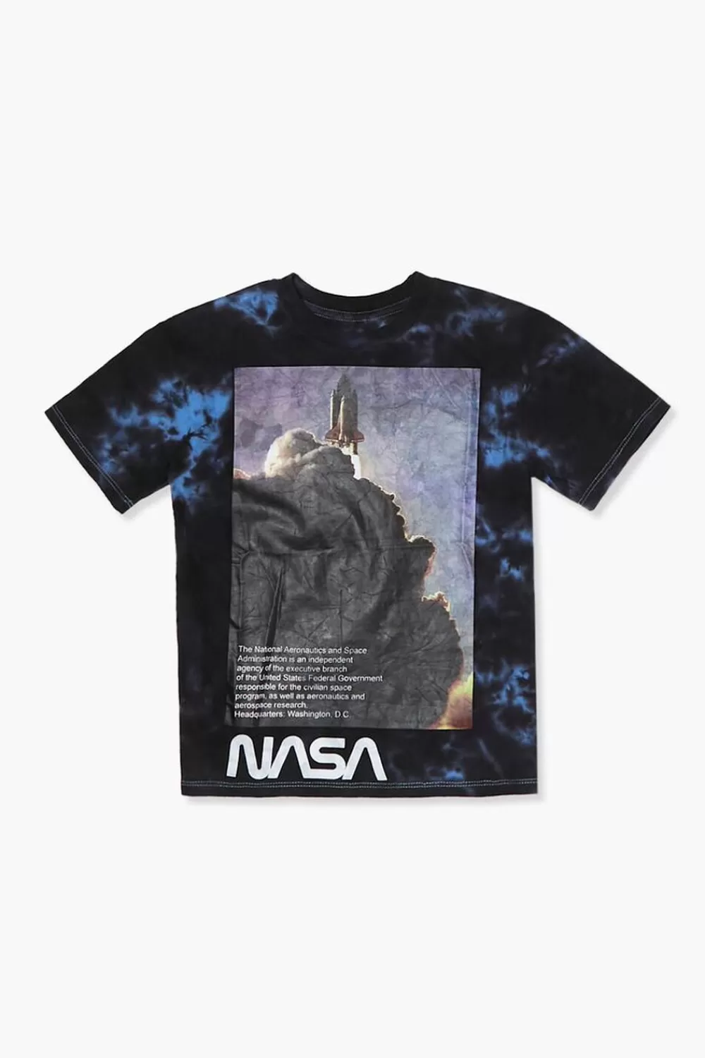 Tops>Forever 21 Kids Nasa Graphic Tee (Girls + Boys) Black/Multi