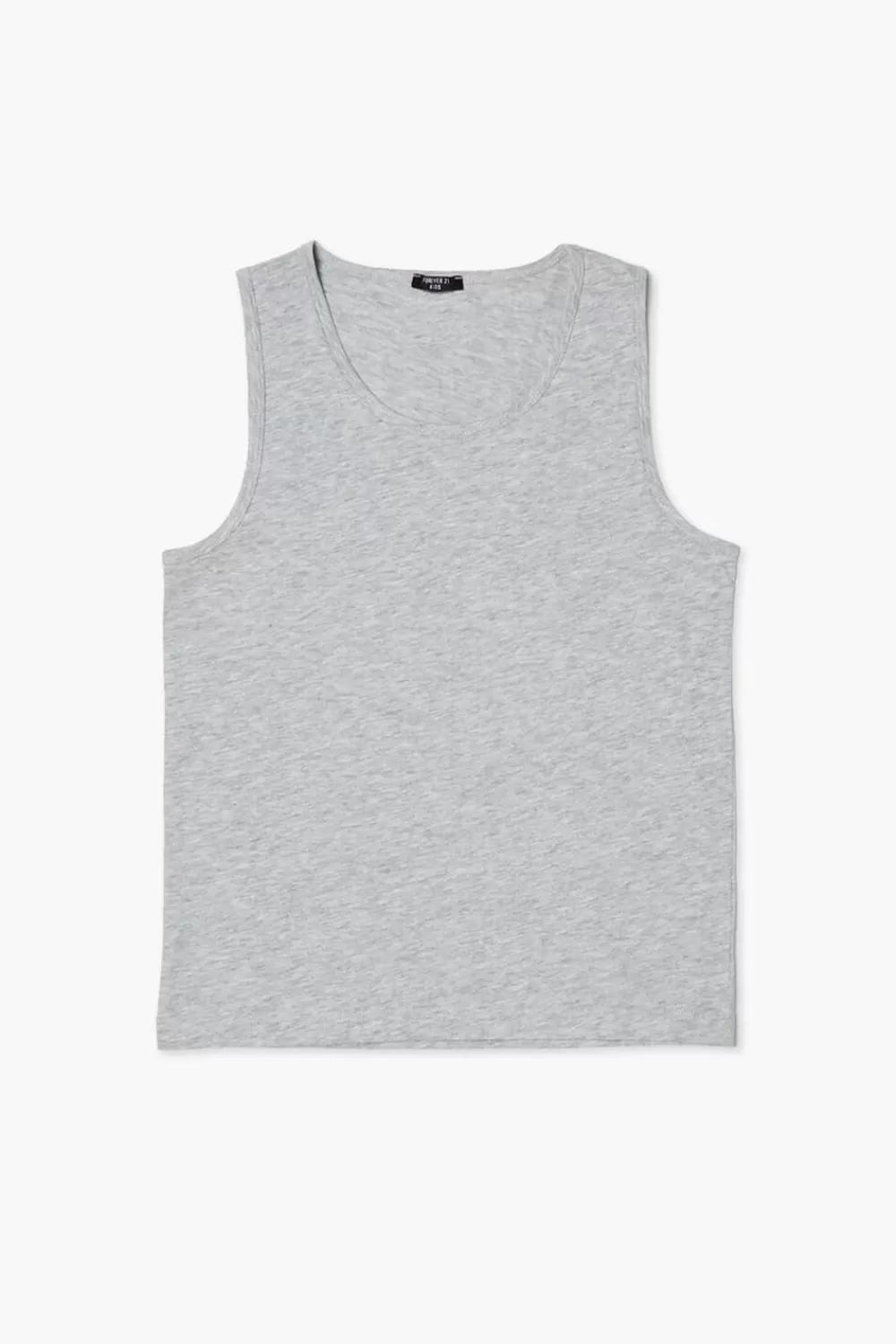Tops>Forever 21 Kids Organically Grown Cotton Tank Top (Girls + Boys) Heather Grey