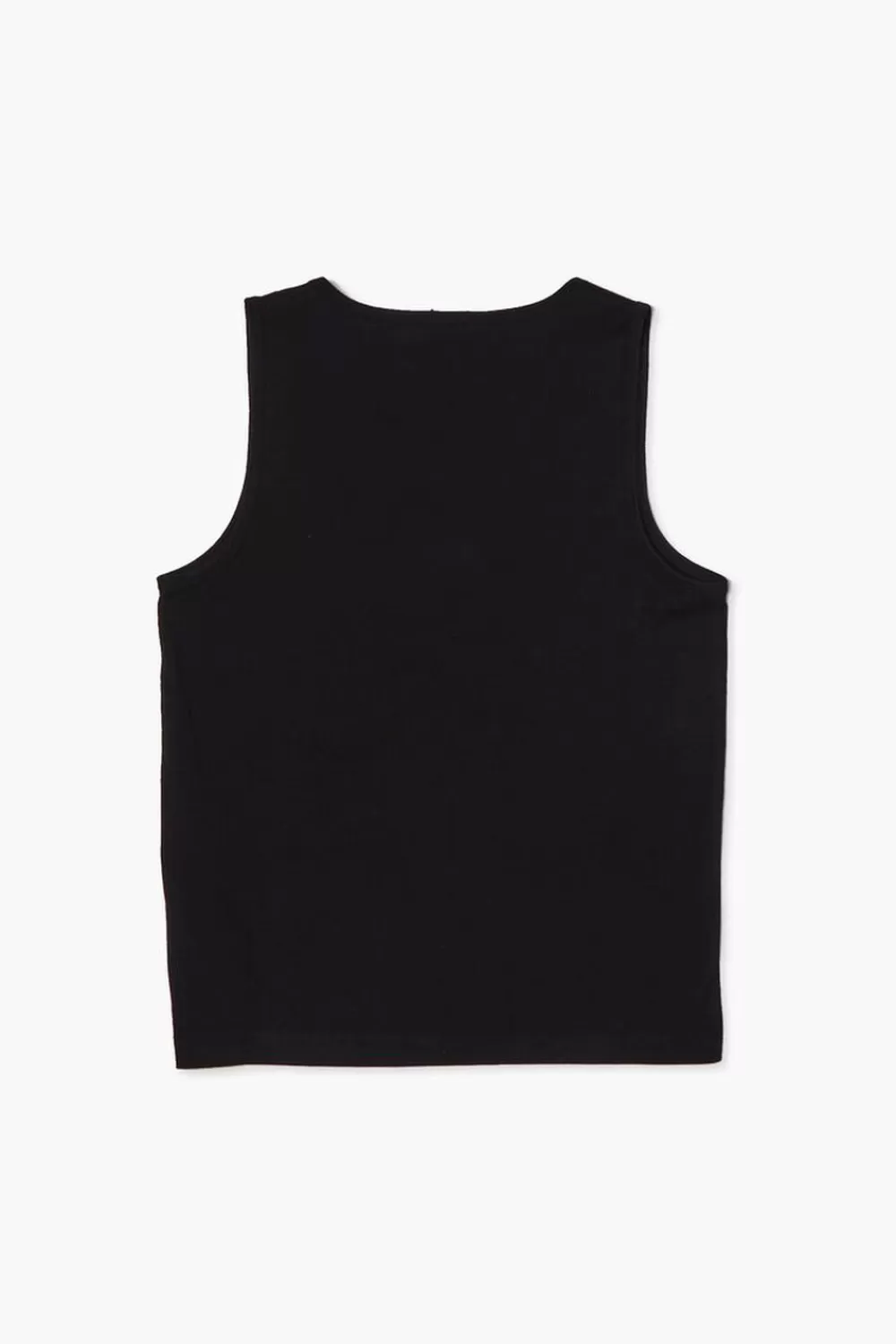 Tops>Forever 21 Kids Organically Grown Cotton Tank Top (Girls + Boys) Black