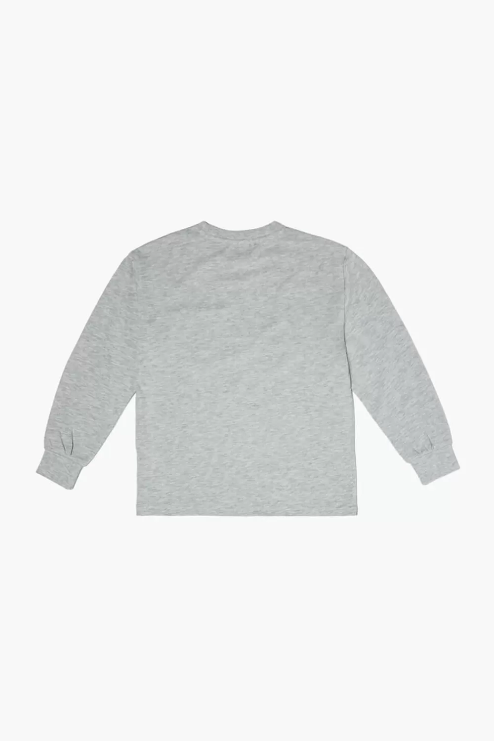 Tops>Forever 21 Kids Patch Pocket Top (Girls + Boys) Heather Grey
