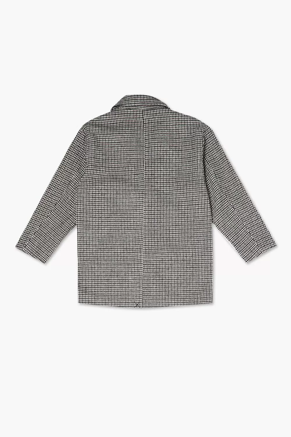 Jackets + Outerwear>Forever 21 Kids Plaid Notched Blazer (Girls + Boys) Cream/Multi