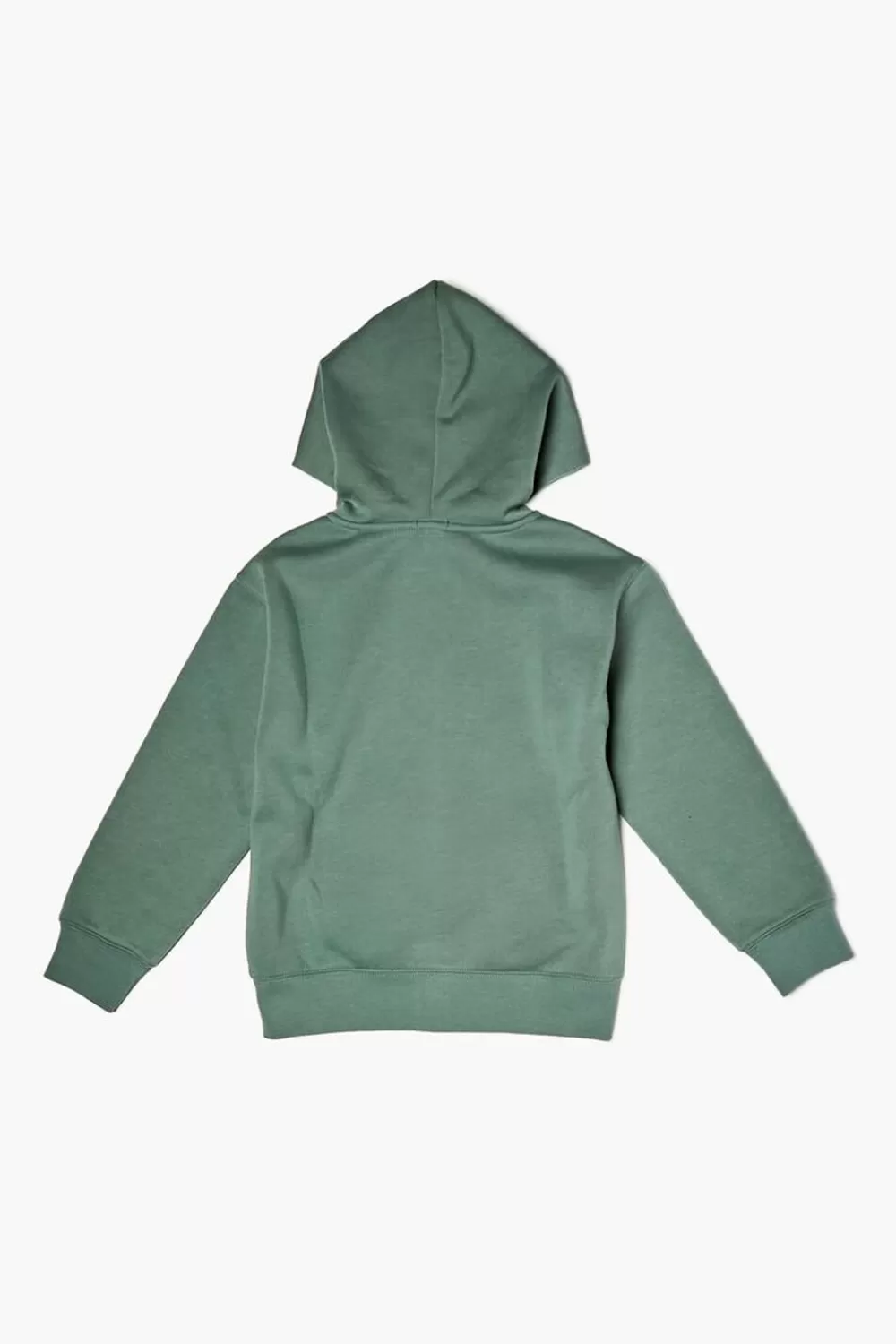 Tops>Forever 21 Kids Zip-Up Hoodie (Girls + Boys) Sage