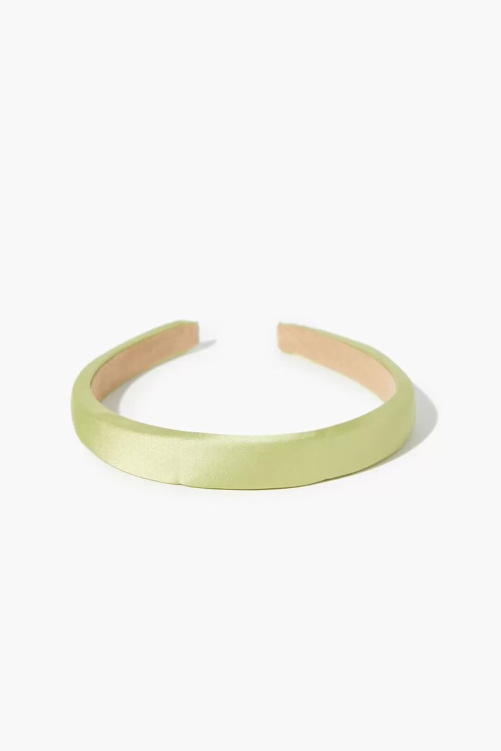 Hair Accessories>Forever 21 Lustrous Padded Headband Green