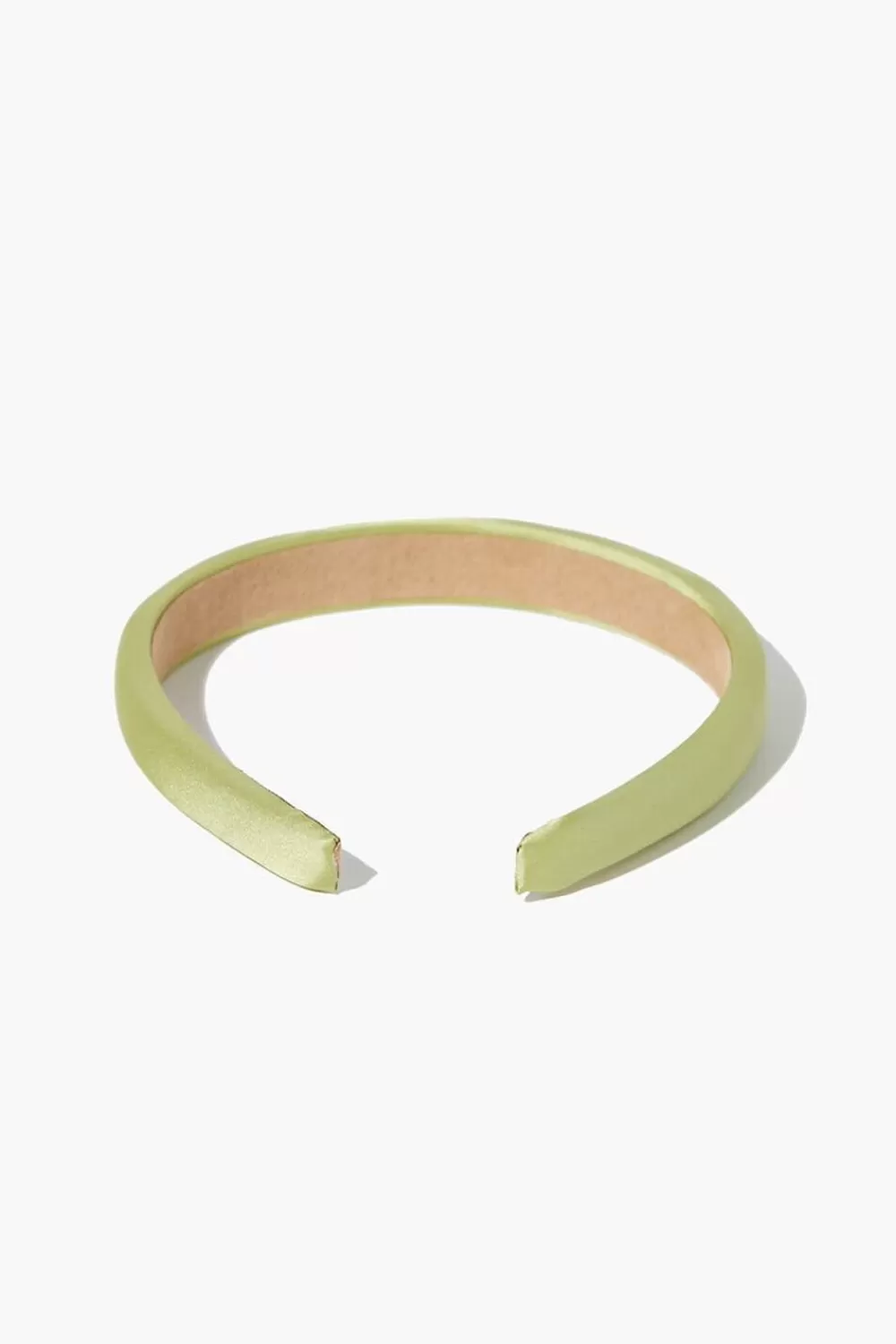 Hair Accessories>Forever 21 Lustrous Padded Headband Green