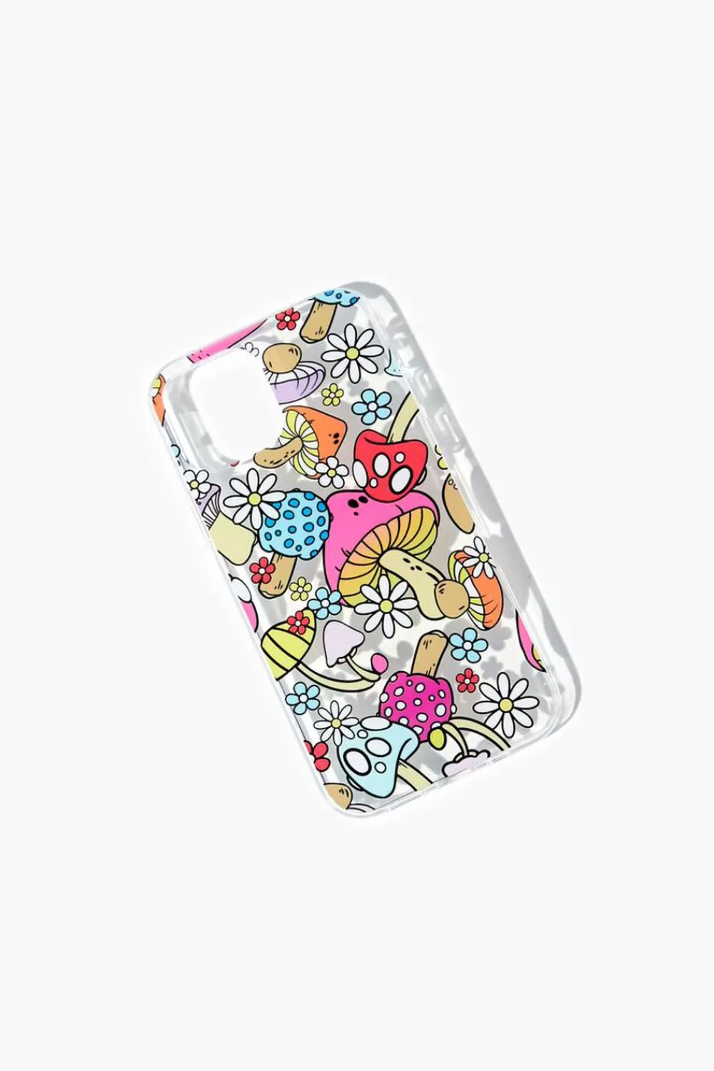 Electronics + Accessories>Forever 21 Mushroom Print Case For Iphone 12 Pink/Multi